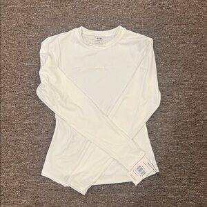 AYBL Classic White Long Sleeve Tee